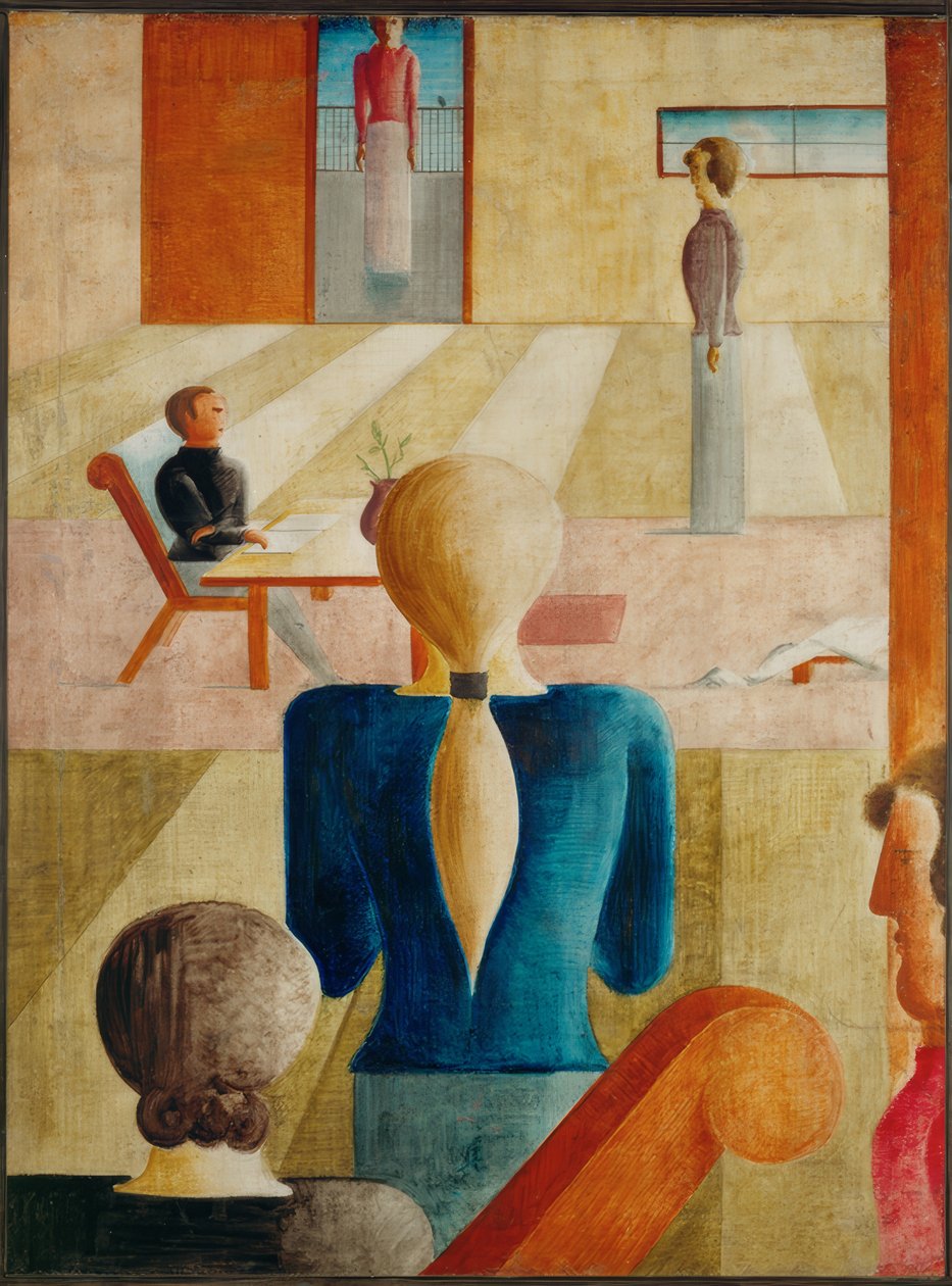 奥斯卡·施勒默（Oskar Schlemmer），女子学校- 1930年 作者 奥斯卡·施勒默（Oskar Schlemmer）