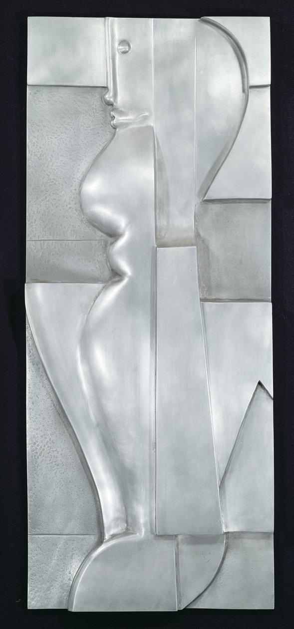 救济H.摘要图，1919年（铝） 作者 奥斯卡·施勒默（Oskar Schlemmer）