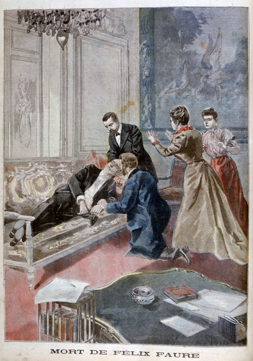 菲利克斯·福雷之死，1899年。 作者 奥斯瓦尔多·托法尼（Oswaldo Tofani）