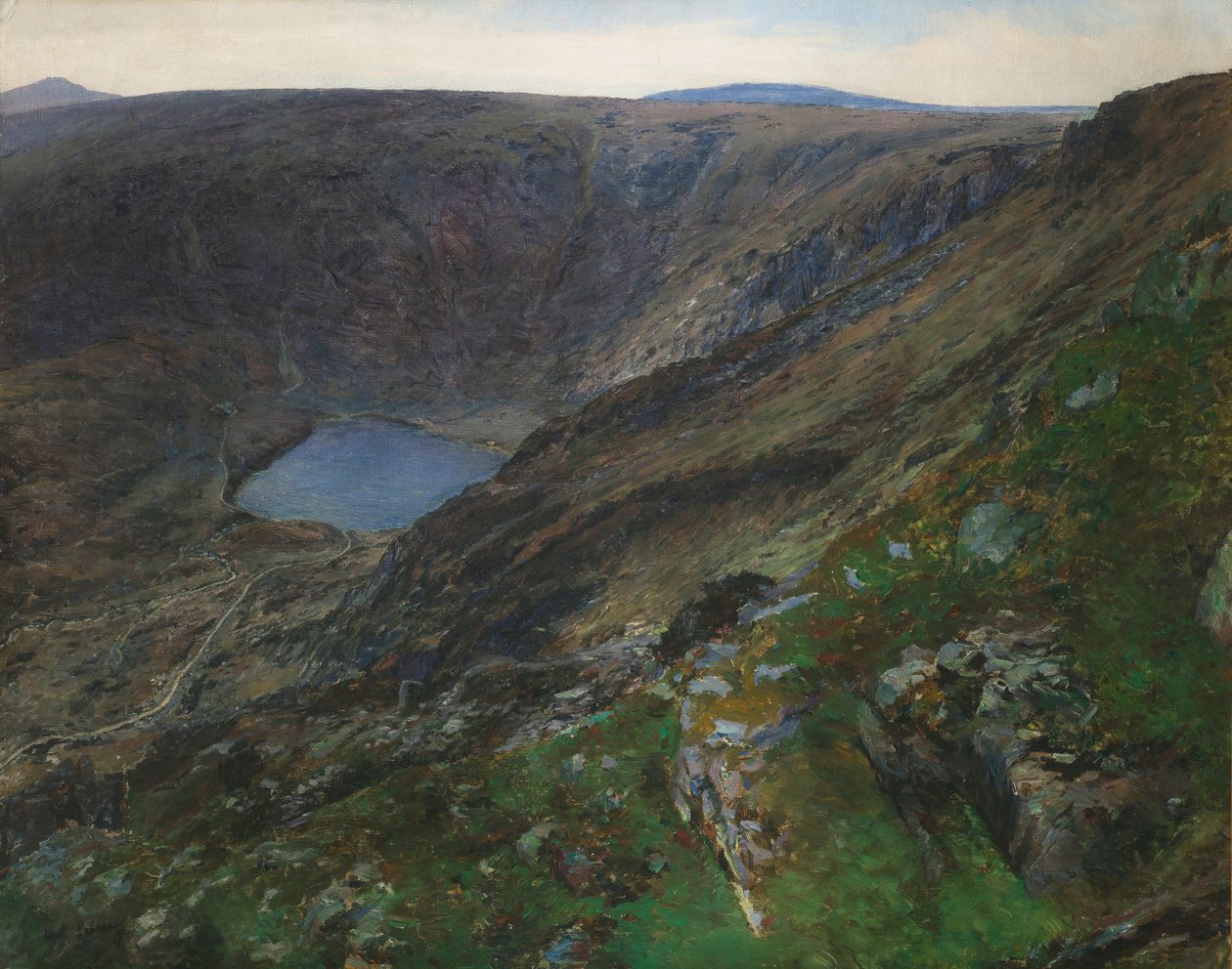 1896年，巨山的高山湖泊 作者 Otakar Lebeda