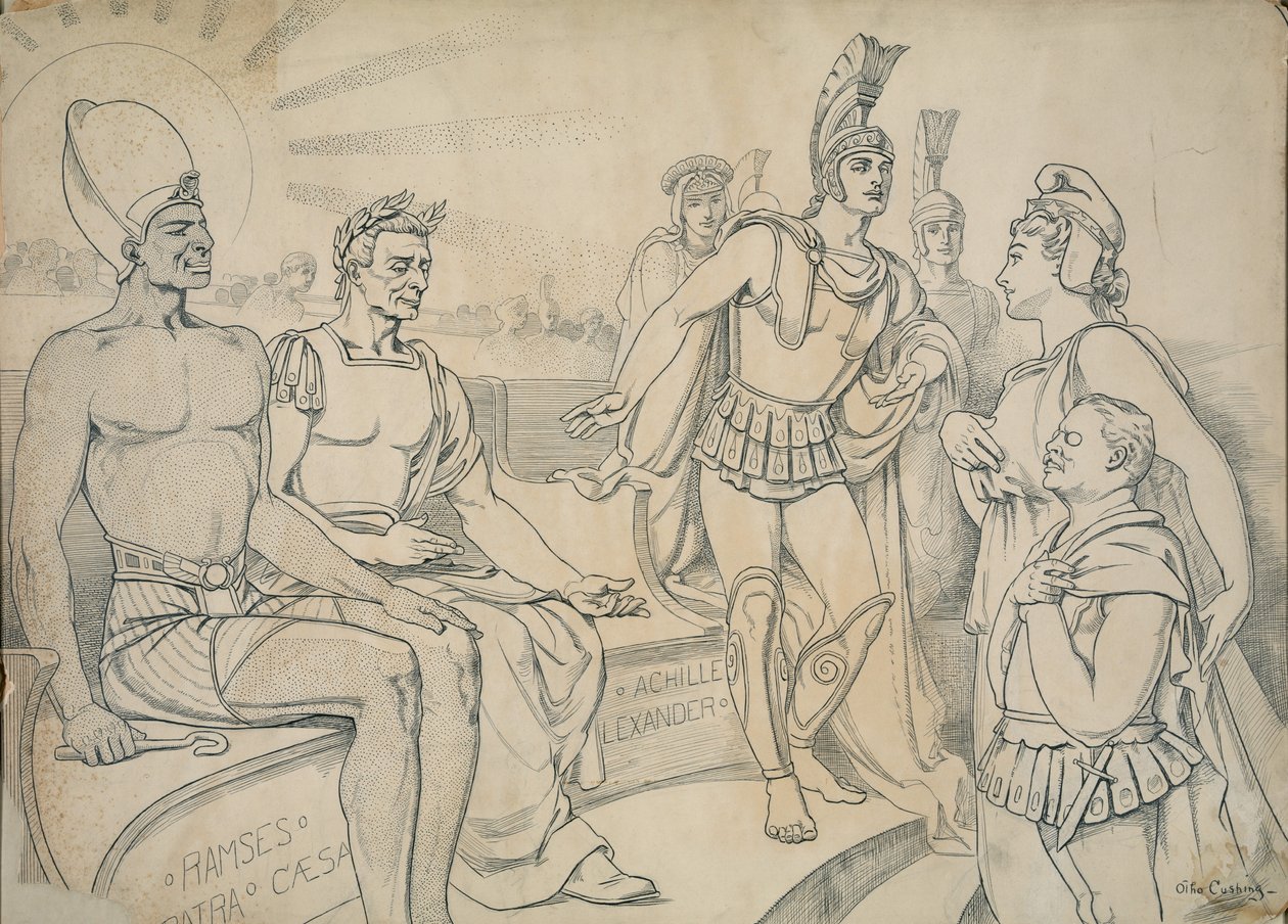 1907年，帕拉斯哥伦比亚要求他在历史上占有一席之地 作者 奥索·库欣