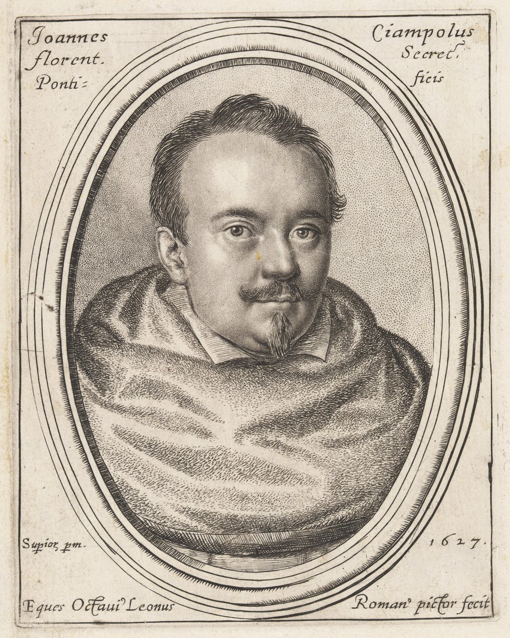 Giovanni Ciampoli, 教皇秘书 作者 奥塔维奥·莱昂尼（Ottavio Leoni）