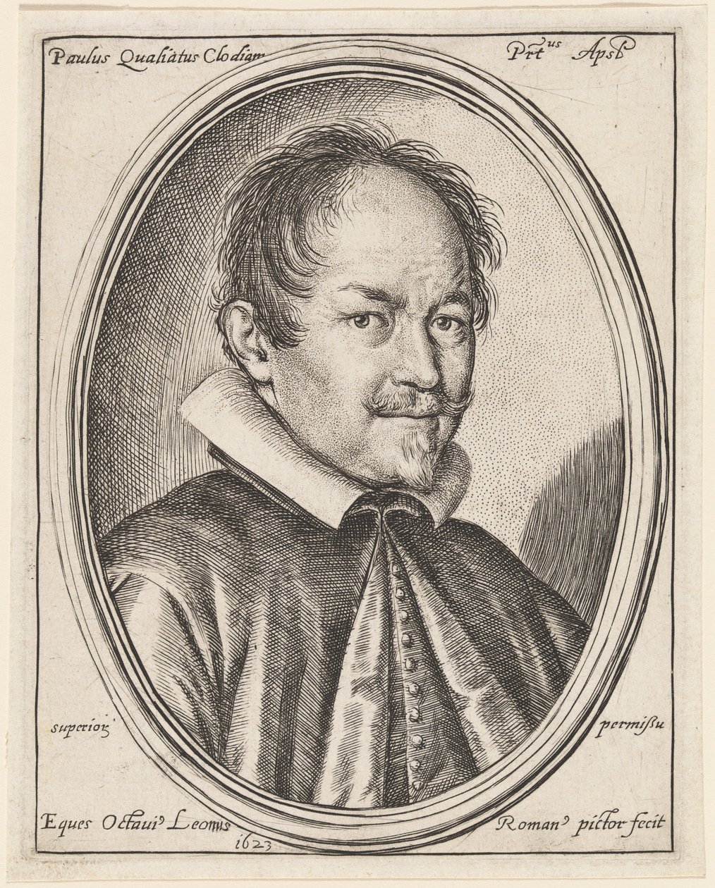 Paolus Qualiatus Clodianus 作者 奥塔维奥·莱昂尼（Ottavio Leoni）