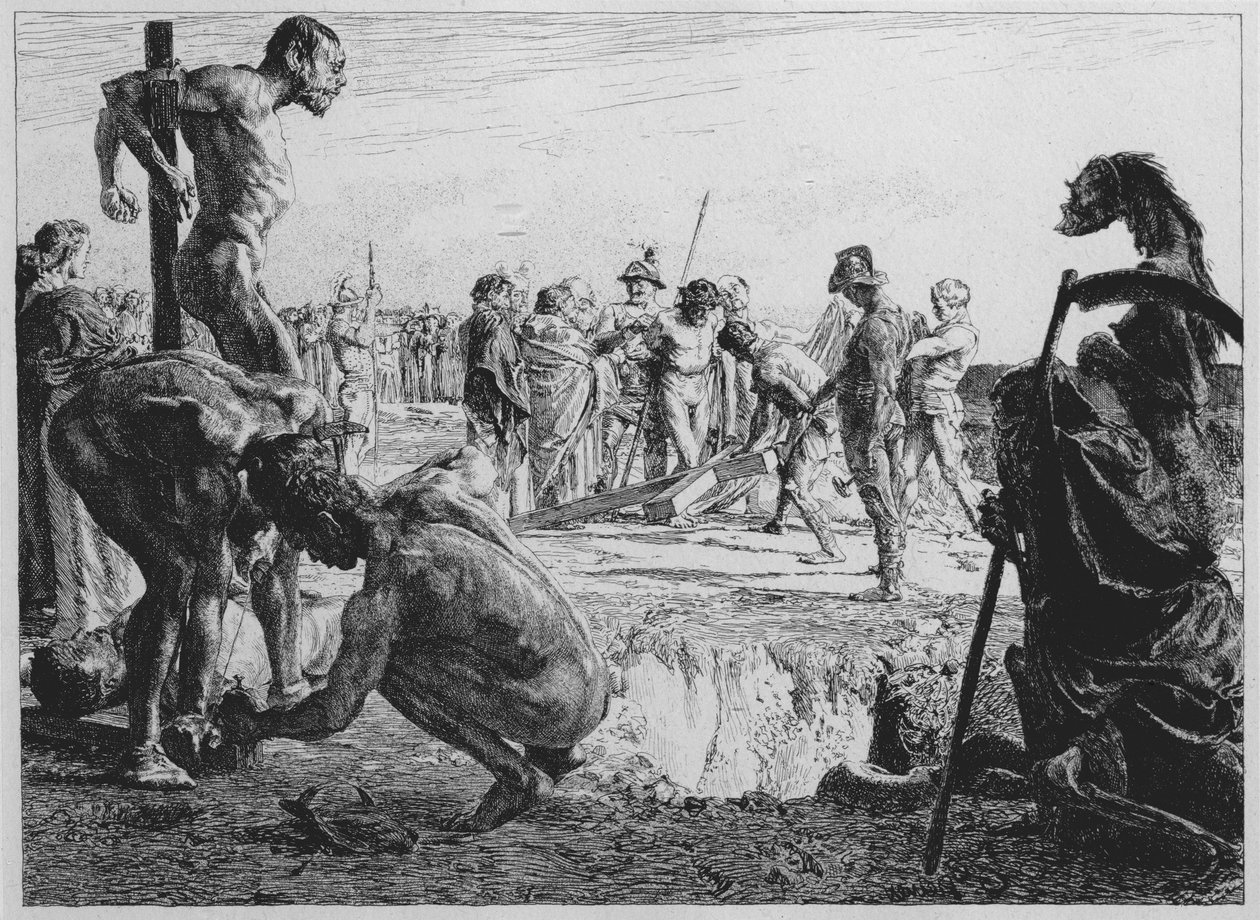 Golgotha，1896 作者 奥托·格莱纳