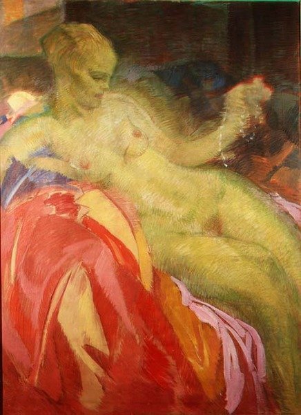 裸体画像 作者 奥托·弗里德里希（Otto Friederich）