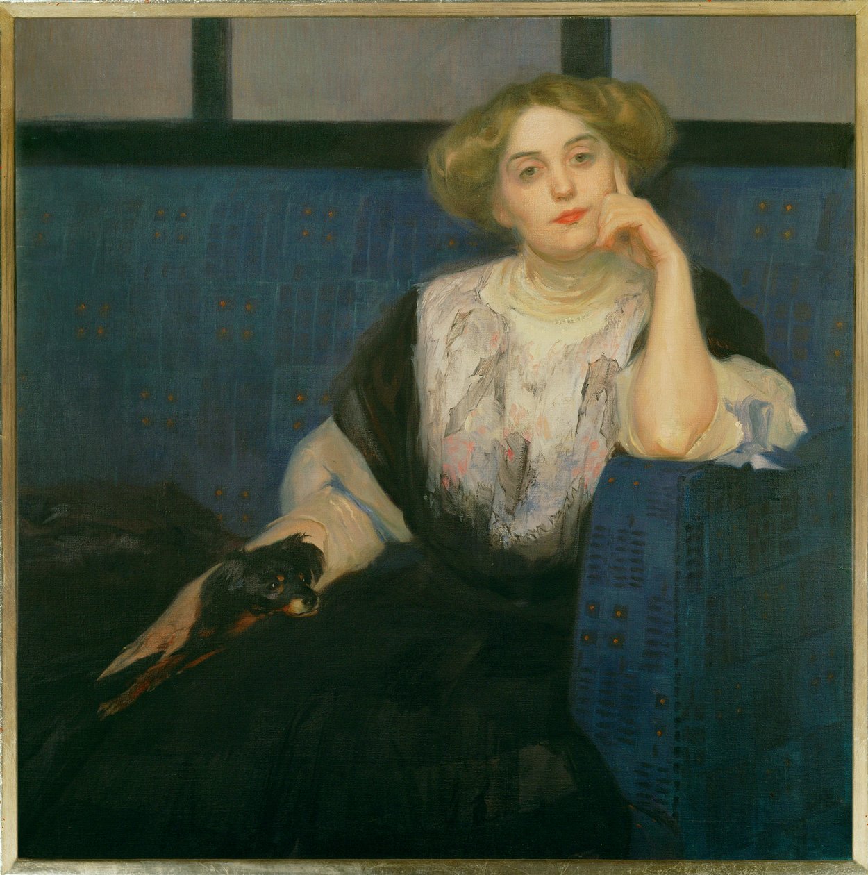 艾尔莎-加拉弗雷斯（布面油画） 作者 奥托·弗里德里希（Otto Friedrich）