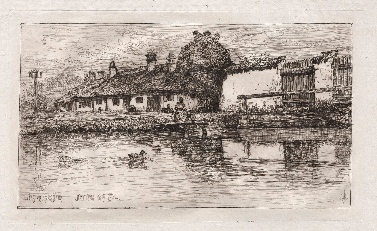 卢斯特海姆，1879年。 作者 奥托·H·巴赫