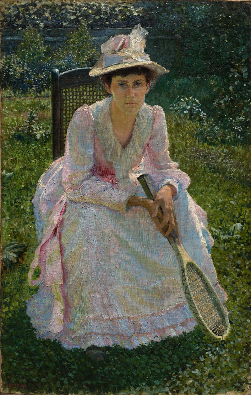 玛丽·荷兰·巴彻（Mary Holland Bacher），1891年。 作者 奥托·H·巴赫