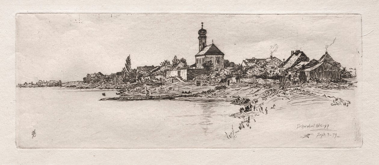 Schwabel Weiss，1879年。 作者 奥托·H·巴赫