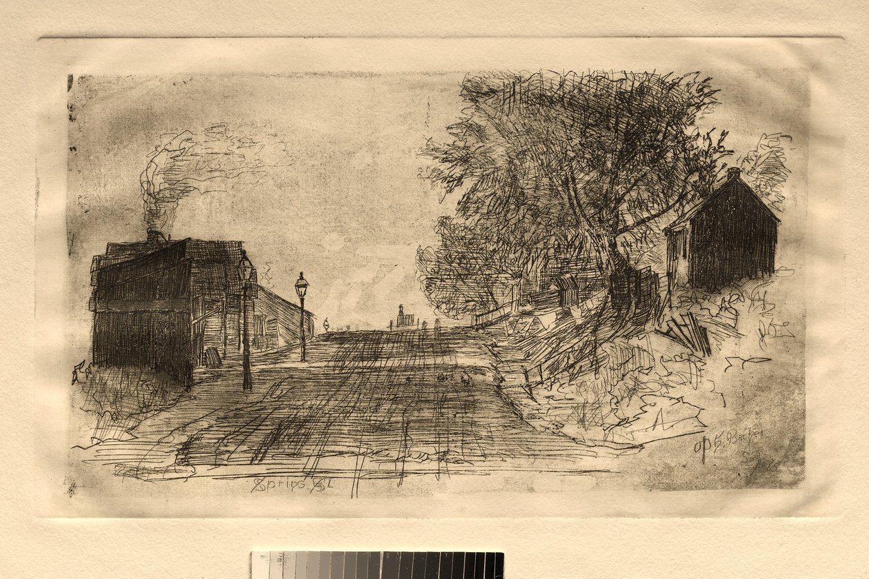 1878年9月，1878年，斯普林街。 作者 奥托·H·巴赫