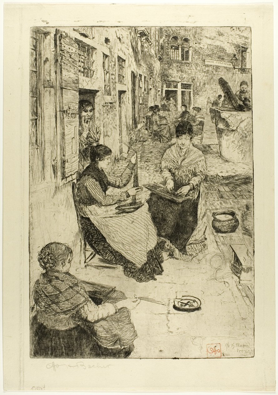 串珠器 作者 奥托·亨利·巴赫（Otto Henry Bacher）