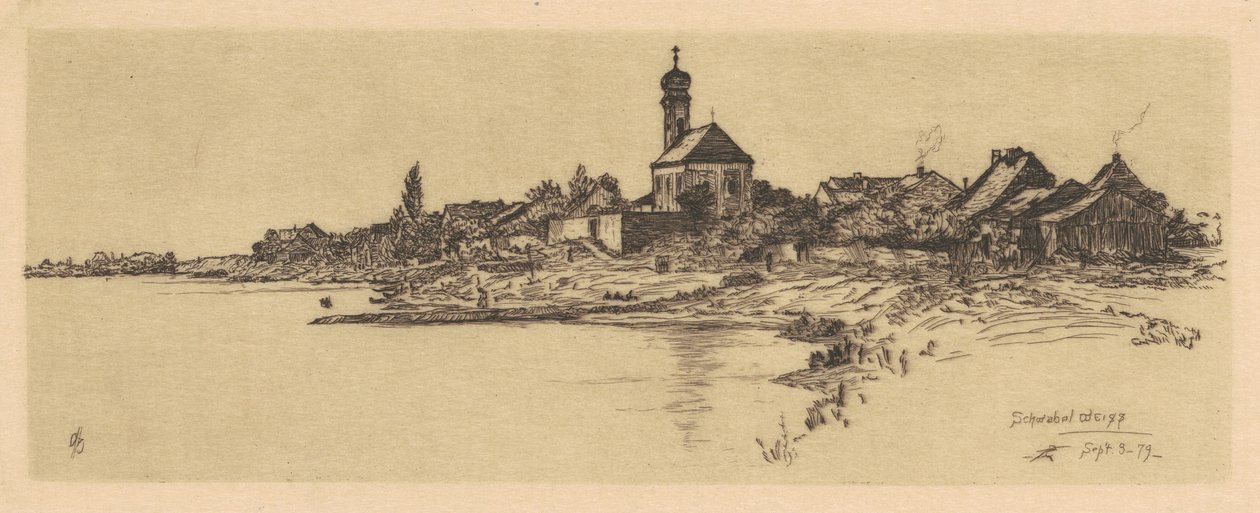 Schwabelweiss, 1879. 作者 奥托·亨利·巴赫（Otto Henry Bacher）
