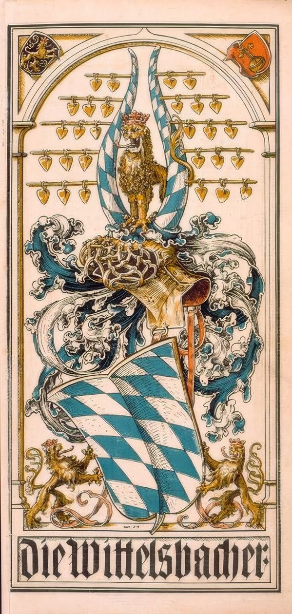 Die Stammwappen der deutschen Fürstenhäuser: Die Wittelsbacher 作者 奥托·赫普