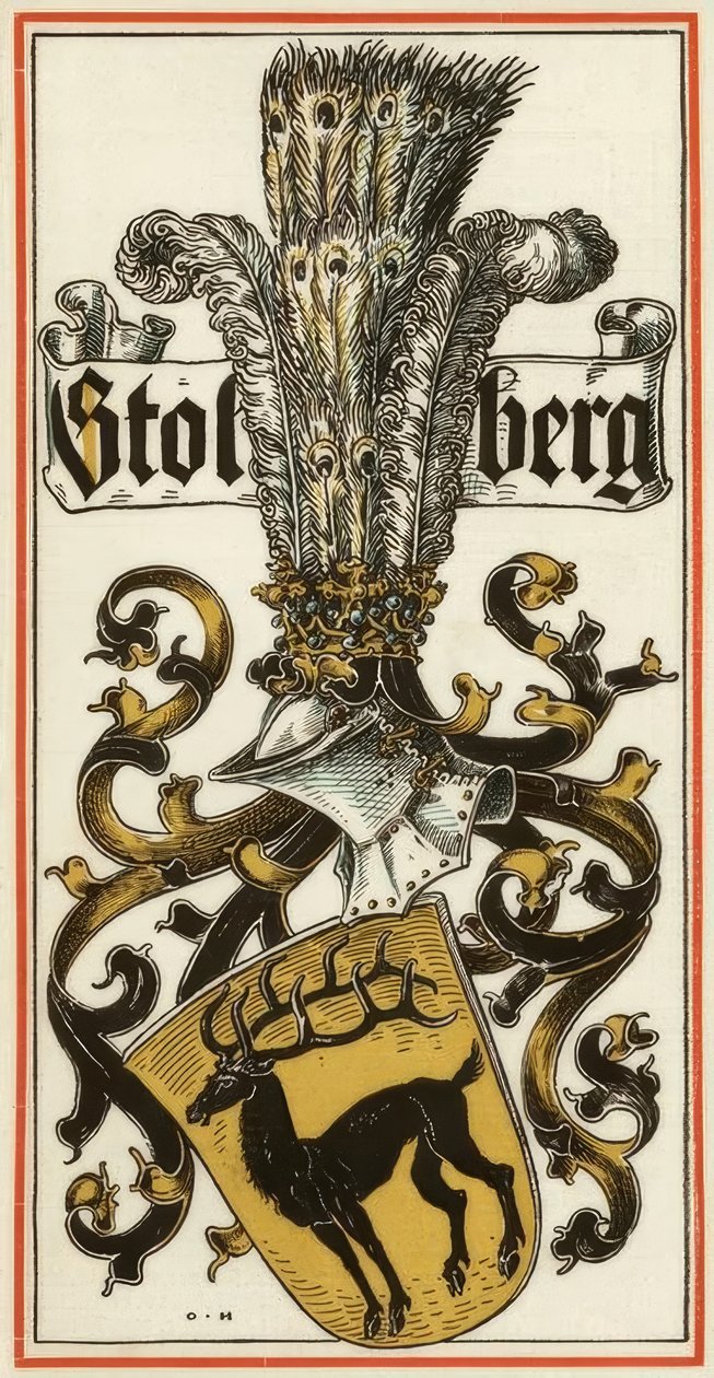 Die Stammwappen der deutschen Fürstenhäuser: Stolberg 作者 奥托·赫普