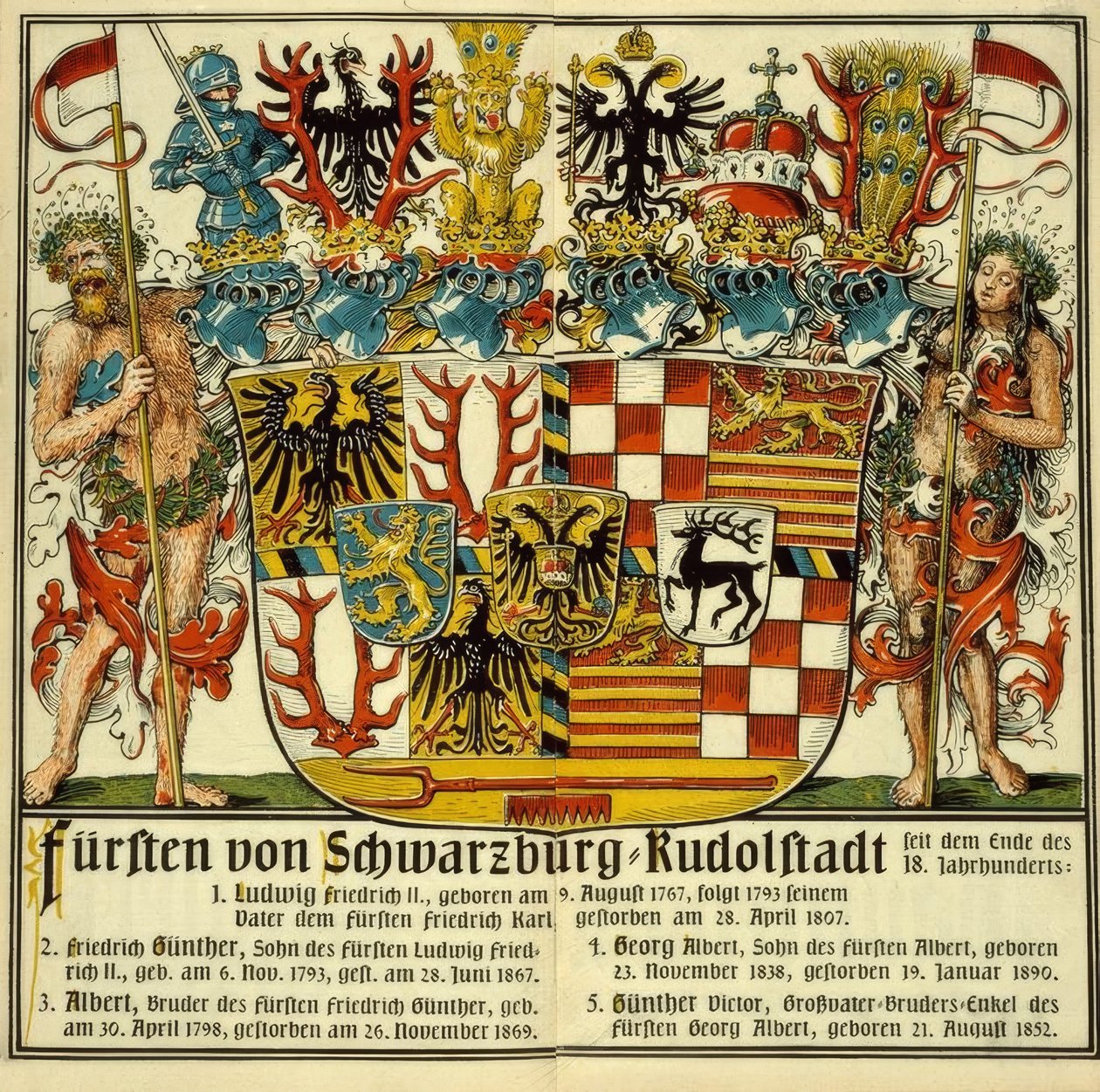 Fürsten von Schwarzburg-Rudolstadt 作者 奥托·赫普