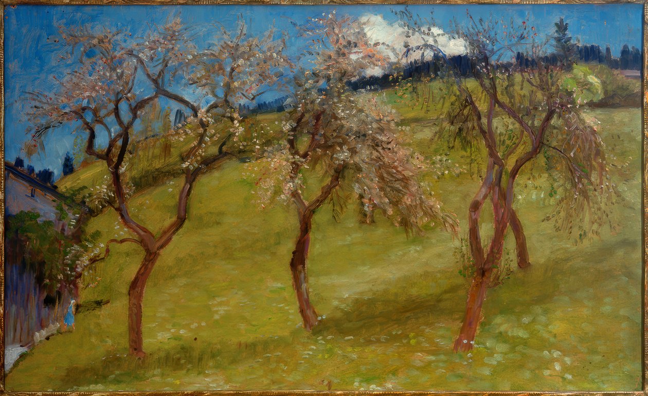 春天 作者 奥托·莫德森（Otto Modersohn）