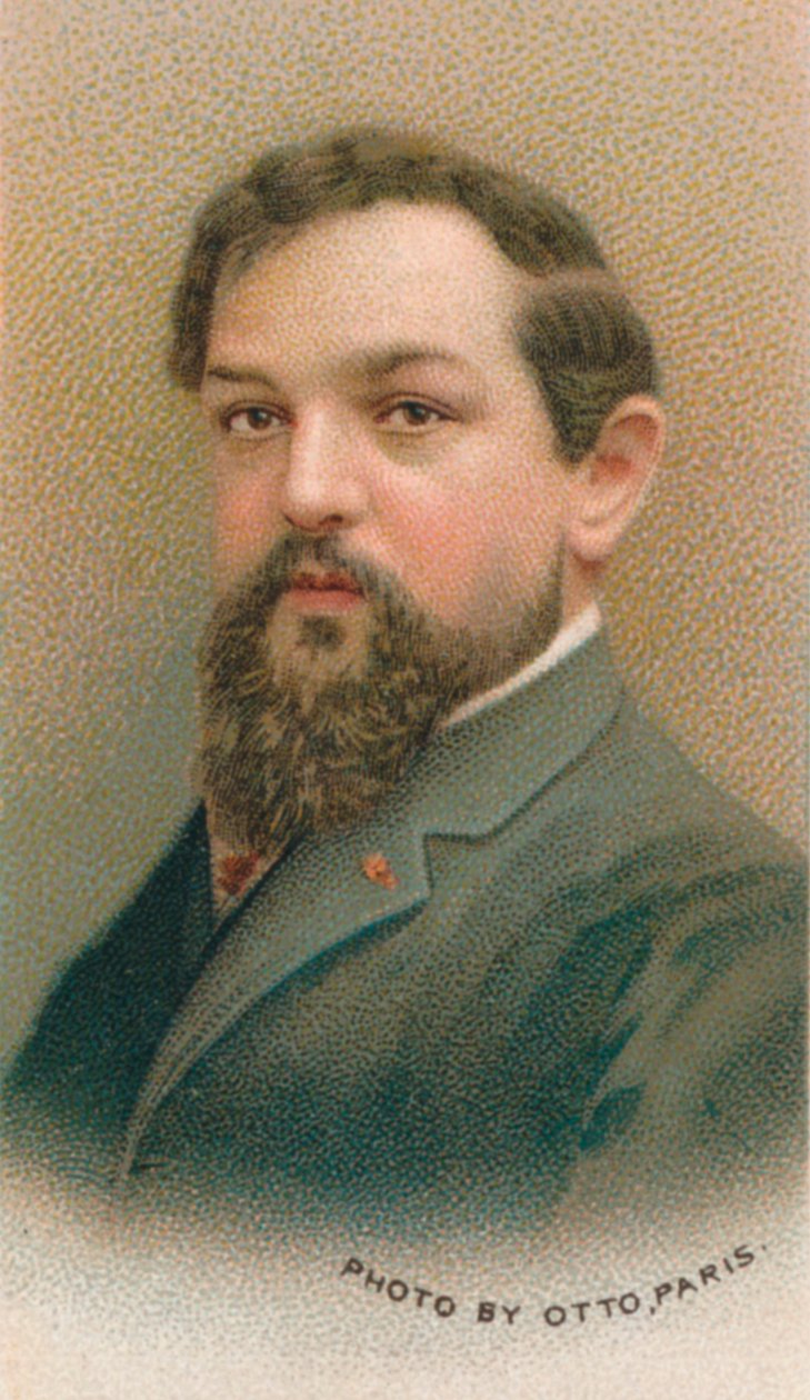 Claude Debussy 1862-1918 法国作曲家，1911年 作者 奥托巴黎