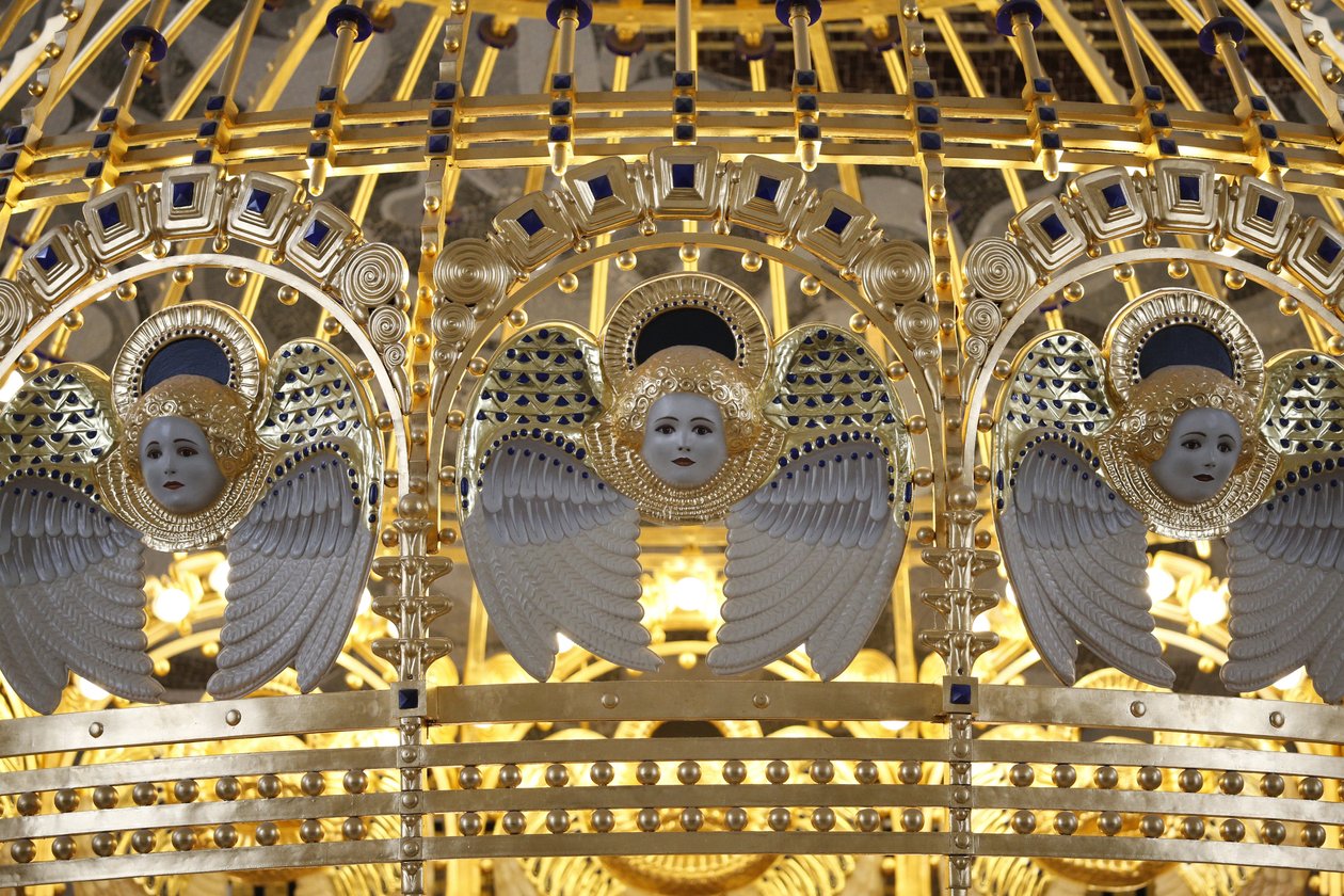 奥地利维也纳Angel Am Steinhof教堂（Leopld教堂）(照片) 作者 奥托·瓦格纳（Otto Wagner）