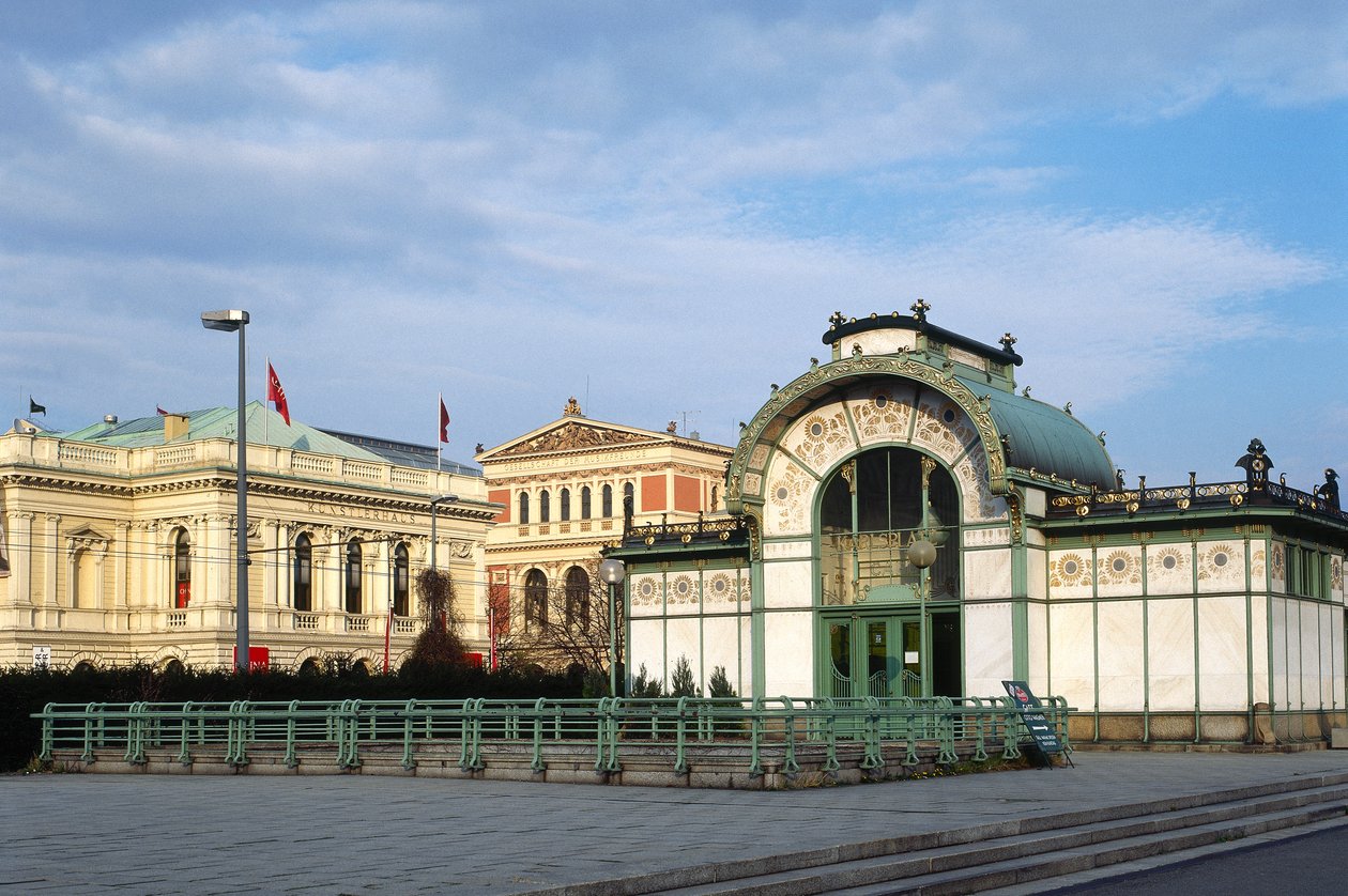 卡尔广场上的奥托瓦格纳馆 作者 奥托·瓦格纳（Otto Wagner）