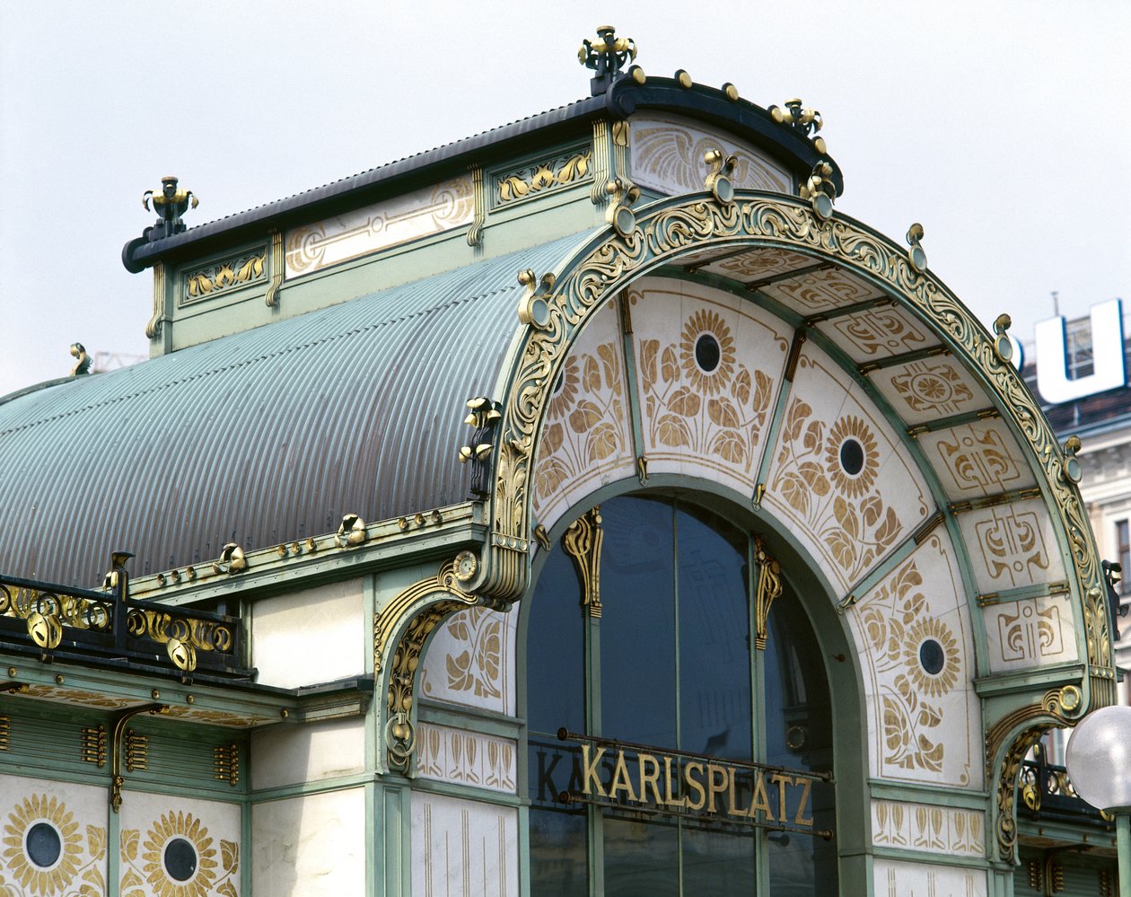 卡尔广场上的奥托瓦格纳馆 作者 奥托·瓦格纳（Otto Wagner）