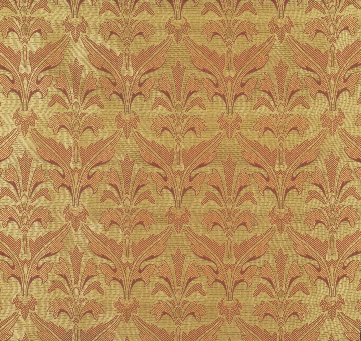 意大利，由华纳，Sillet＆Ramm制造，设计为c.1870（提花织丝） 作者 欧文·琼斯（Owen Jones）