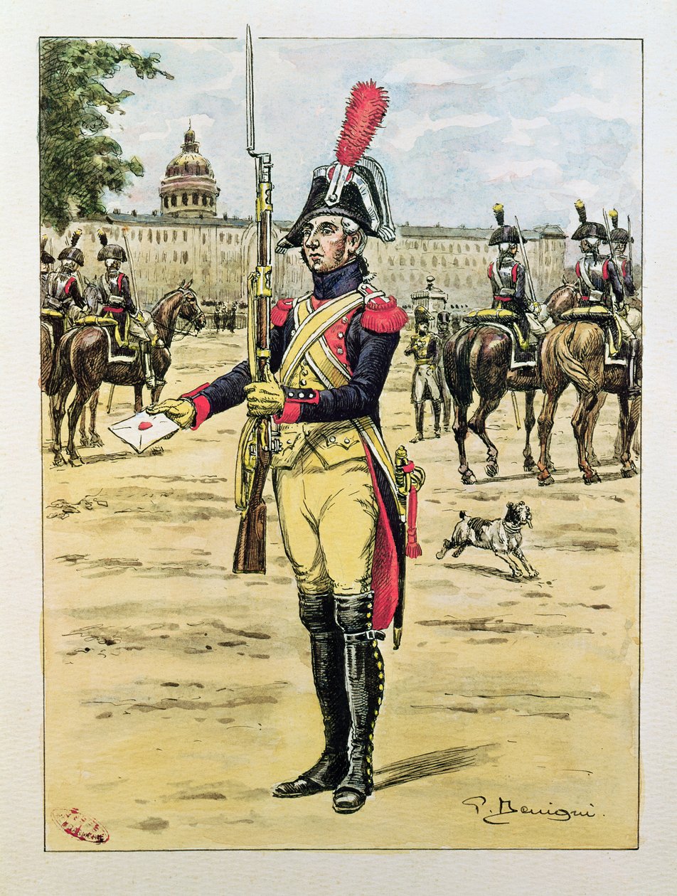 宪兵队精英军团，1801-02 作者 贝尼尼