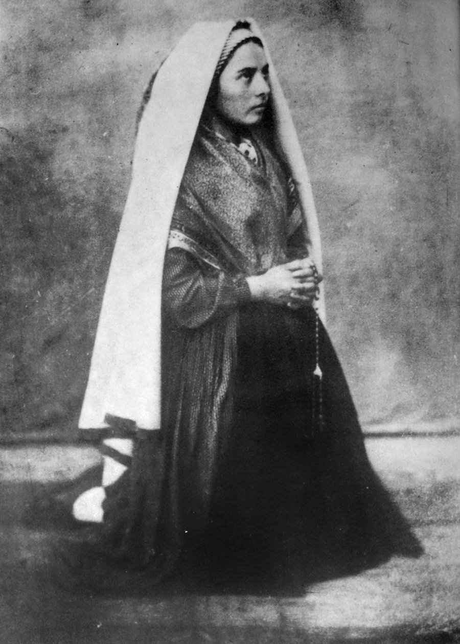 Saint Bernadette Soubirous，1861年或1862年 作者 伯纳杜