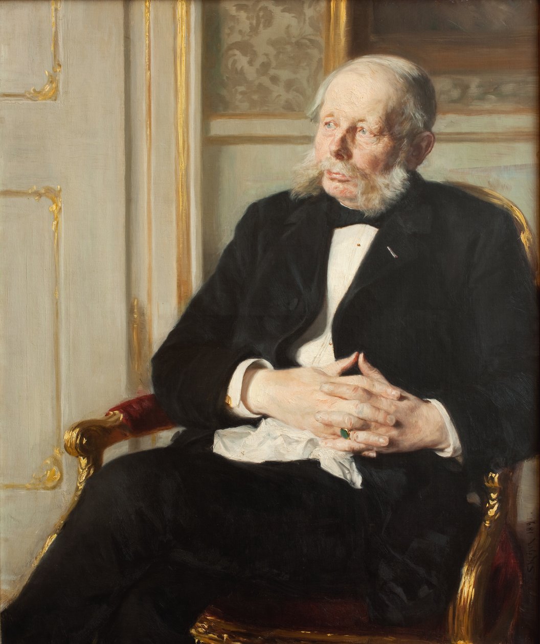 奥托-迪特勒夫-罗森-莱恩男爵 作者 Peder Severin Krøyer