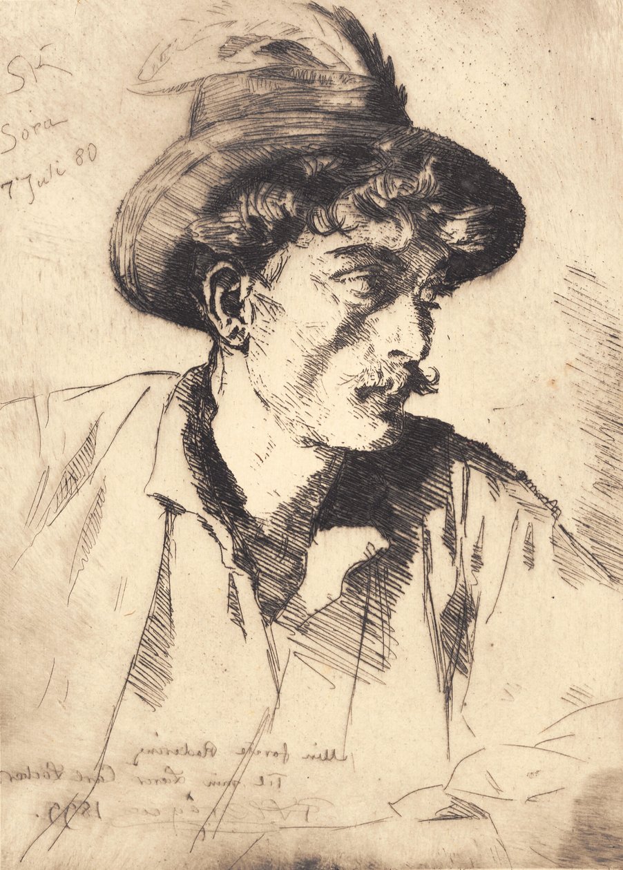 意大利农场工人。索拉 作者 Peder Severin Krøyer