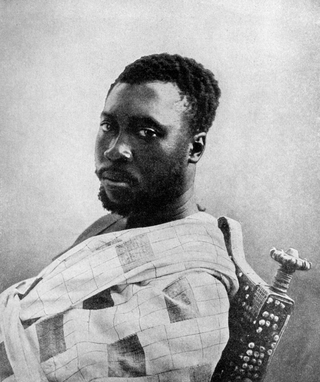 普伦佩（Prempeh），1922年在加纳的阿散蒂国王中的最后一位。 作者 PA麦肯