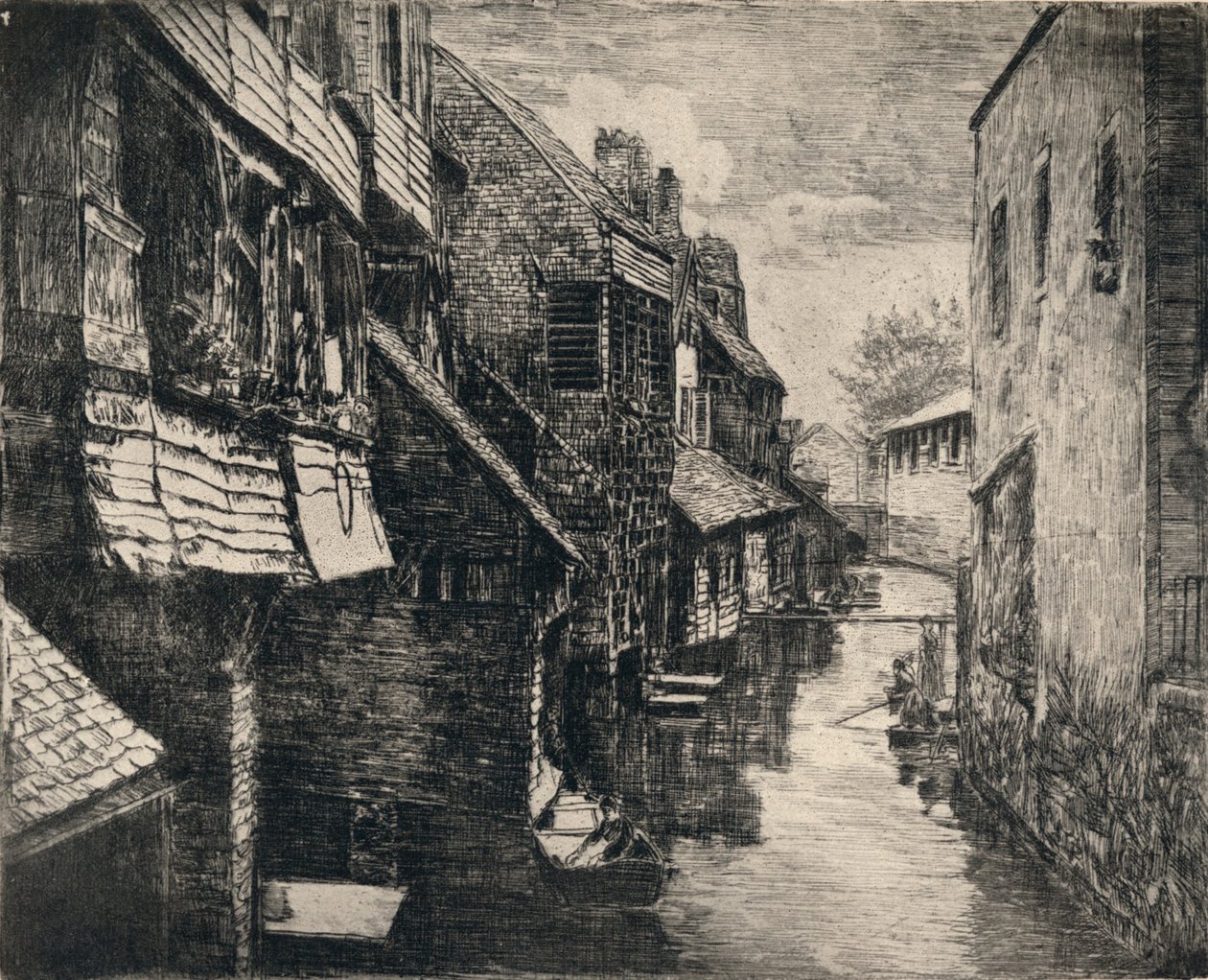 Gentilly的Bievre河》，1915年 作者 罗伊