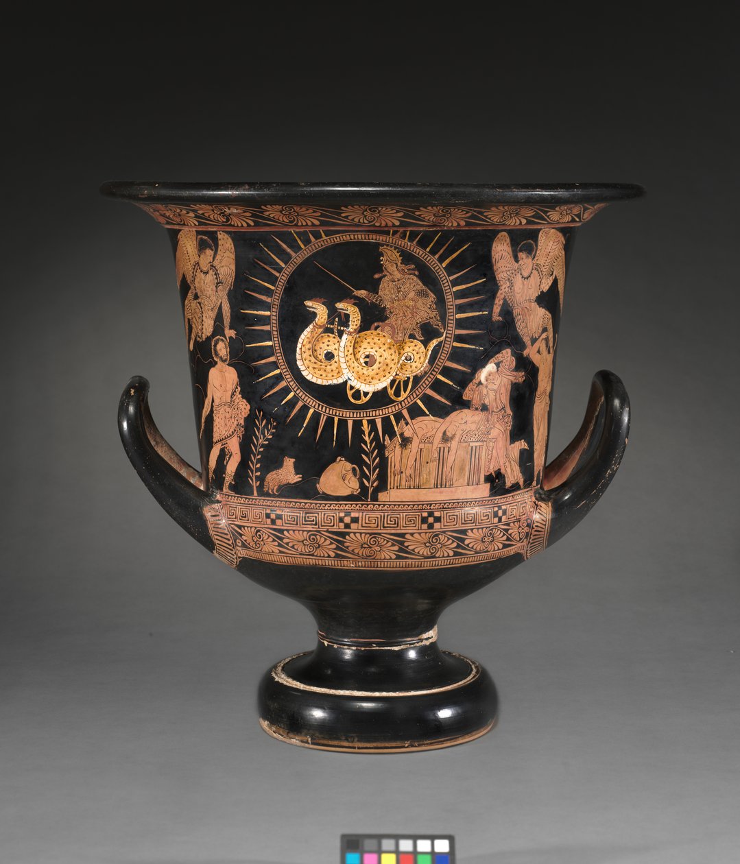 Lucanian Calyx-Krater，约公元前400年（陶瓷） 作者 画家波利科罗