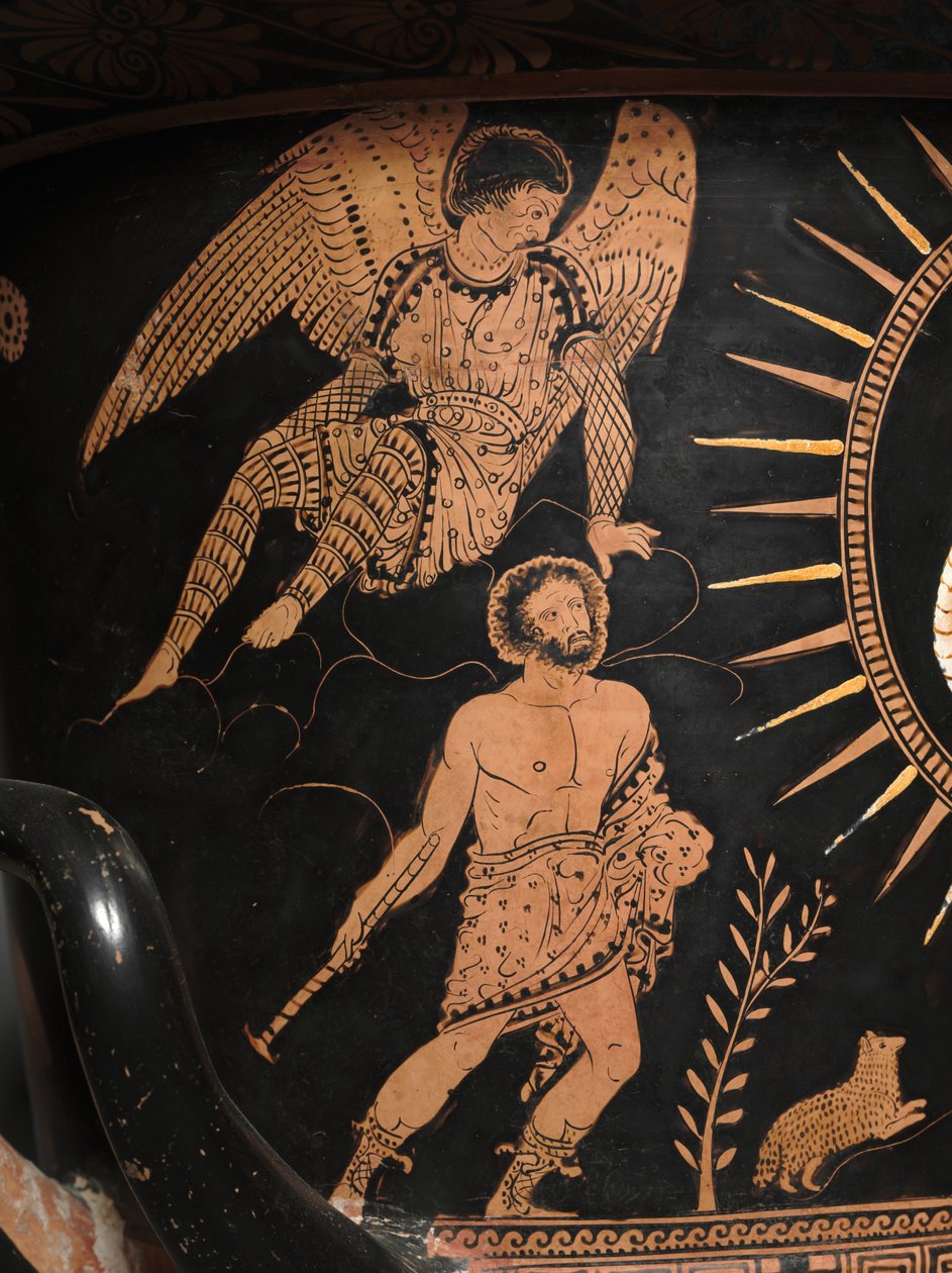 Lucanian Calyx-Krater，约公元前400年（陶器） 作者 画家波利科罗