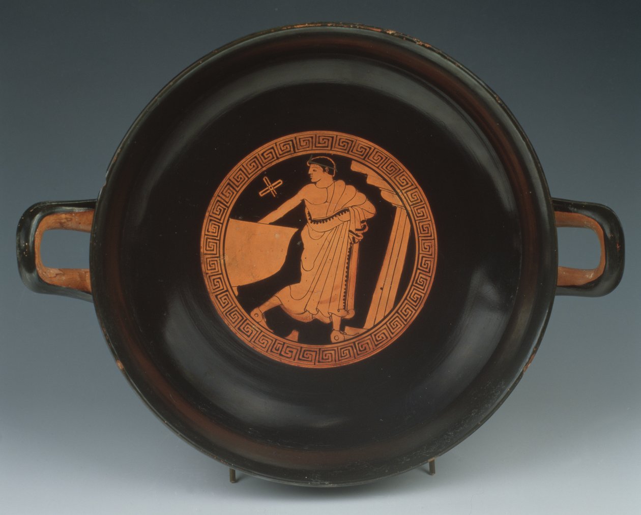 红色图Kylix，公元前490-480（陶瓷） 作者 巴黎巨无霸画家