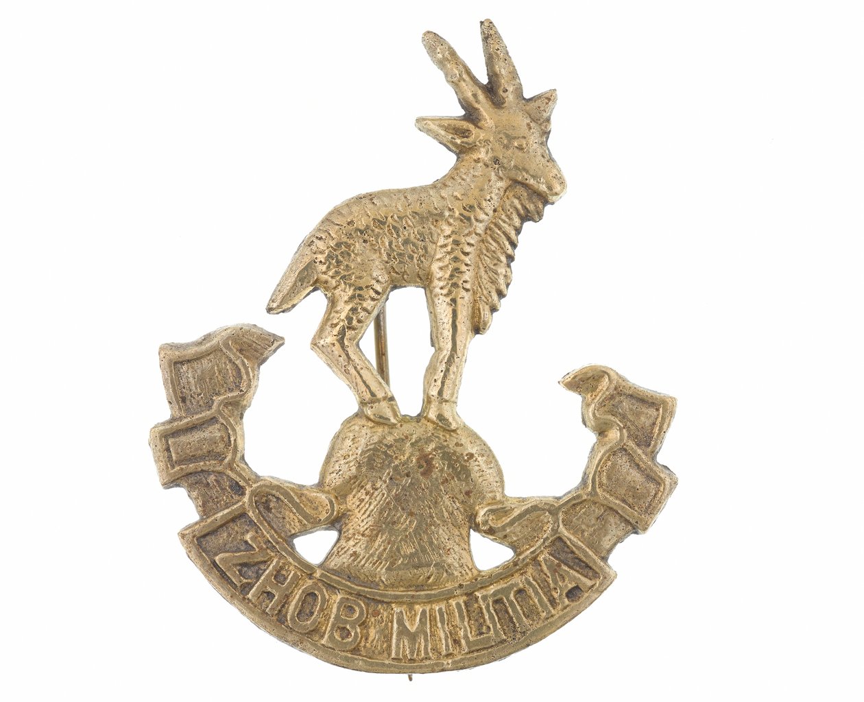 Cap badge, Zhob Militia 作者 巴基斯坦学校