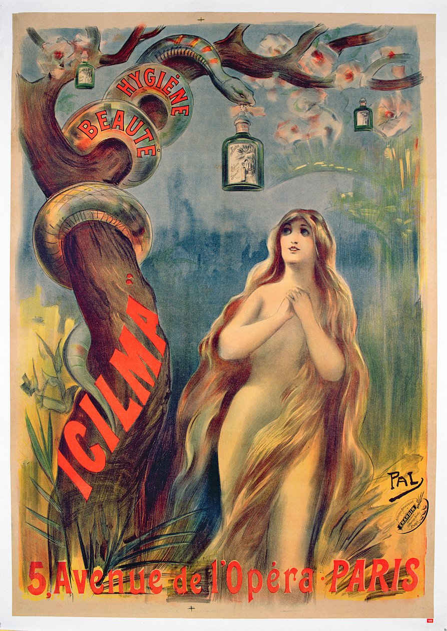 广告海报&39;Icilma，5，avenue de l&39;Opera，Paris&39;，1895 作者 朋友