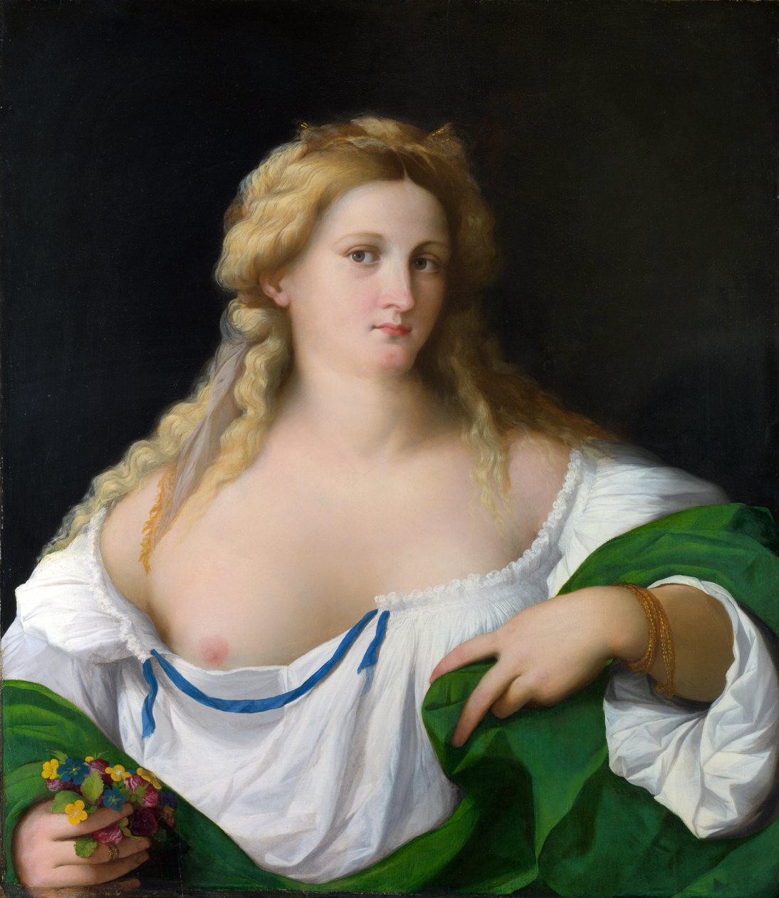 金发碧眼的女人 作者 帕尔玛·维琪奥（Palma il Vecchio）
