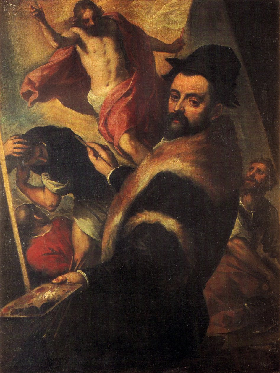 自画像 作者 帕尔玛（Palma Il Giovane）