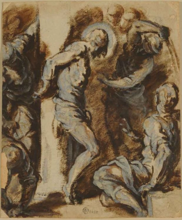 鞭.. 作者 帕尔玛（Palma Il Giovane）