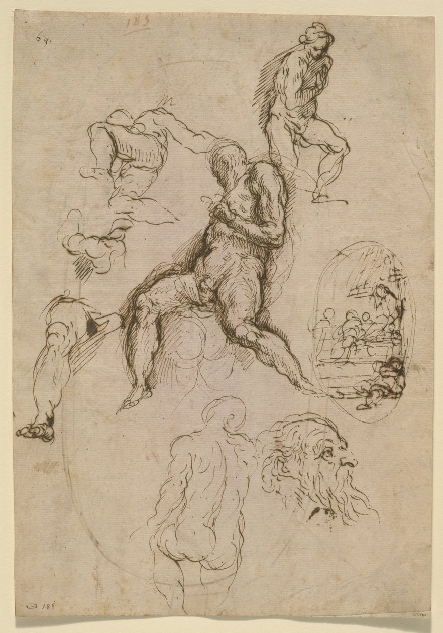 威尼斯公爵宫Salone del Maggior Consiglio的绘画学习表，约1578年 作者 帕尔玛（Palma Il Giovane）