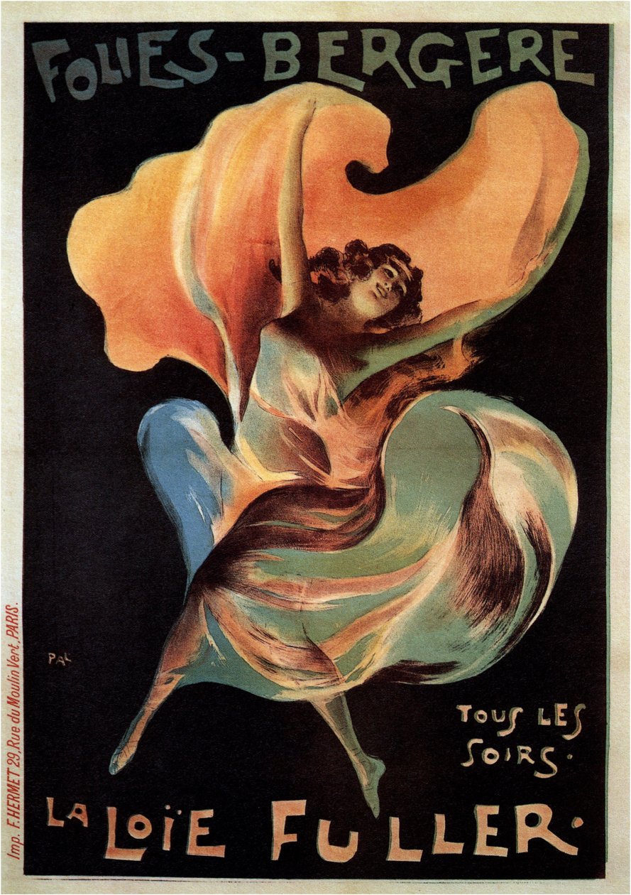 FoliesBergères，1897年 作者 古语言