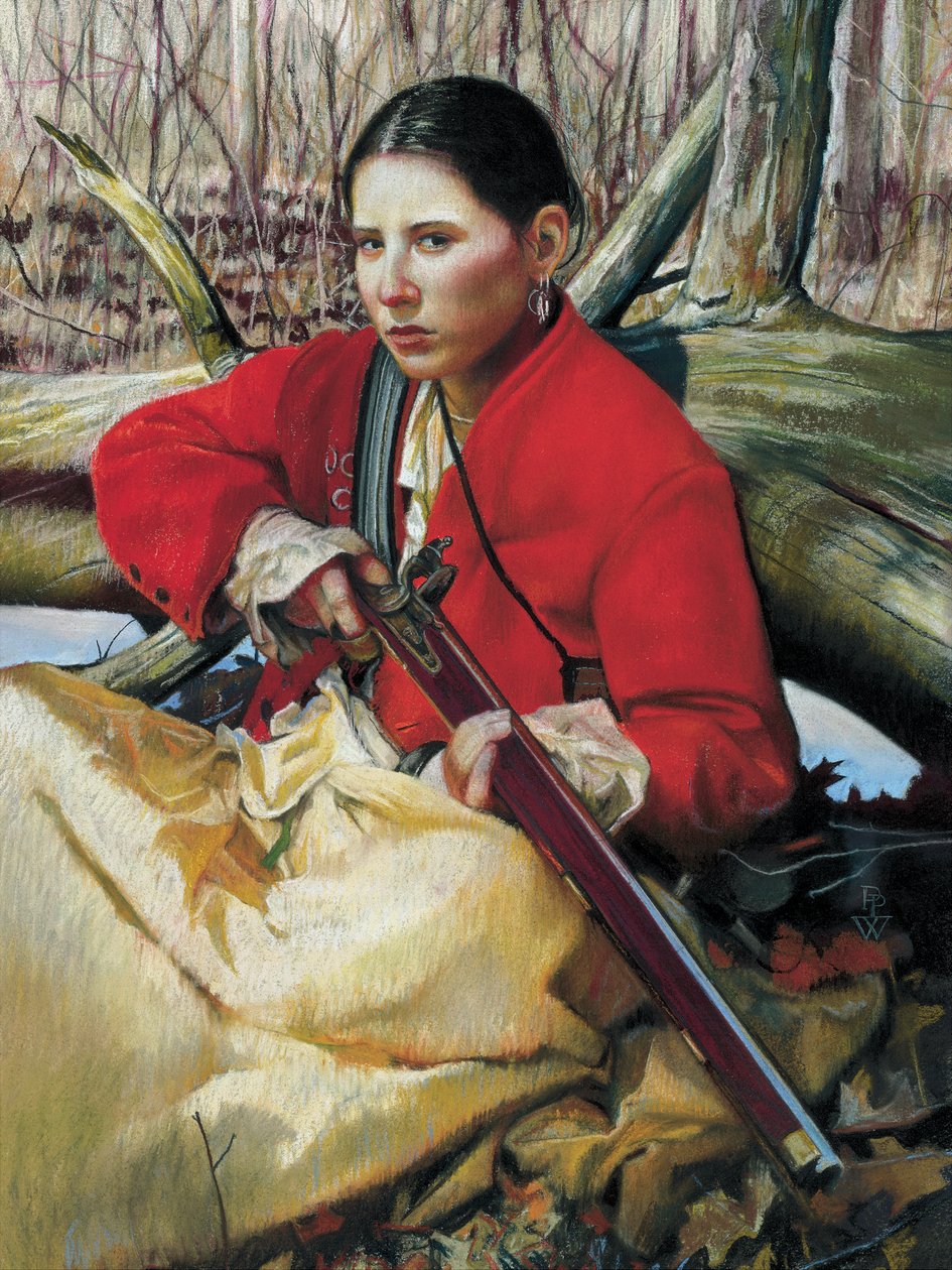 耐力》，2002 年（粉彩画） 作者 帕梅拉·帕特里克·怀特