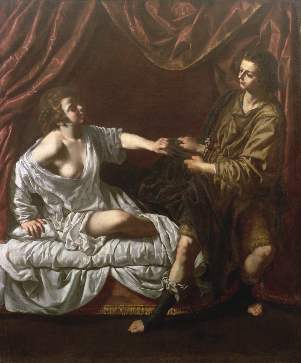 约瑟夫和波提普尔的妻子，c.1640 作者 保罗·多梅尼科（Paolo Domenico Finoglia）
