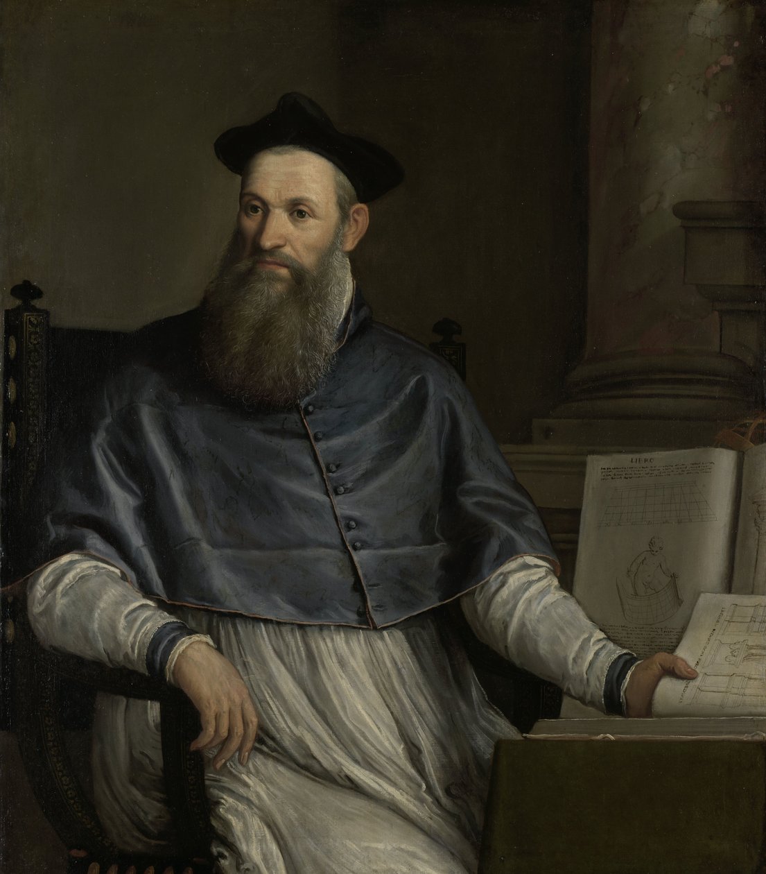 Daniele Barbaro的肖像（1513-70） 作者 保罗·韦罗内塞