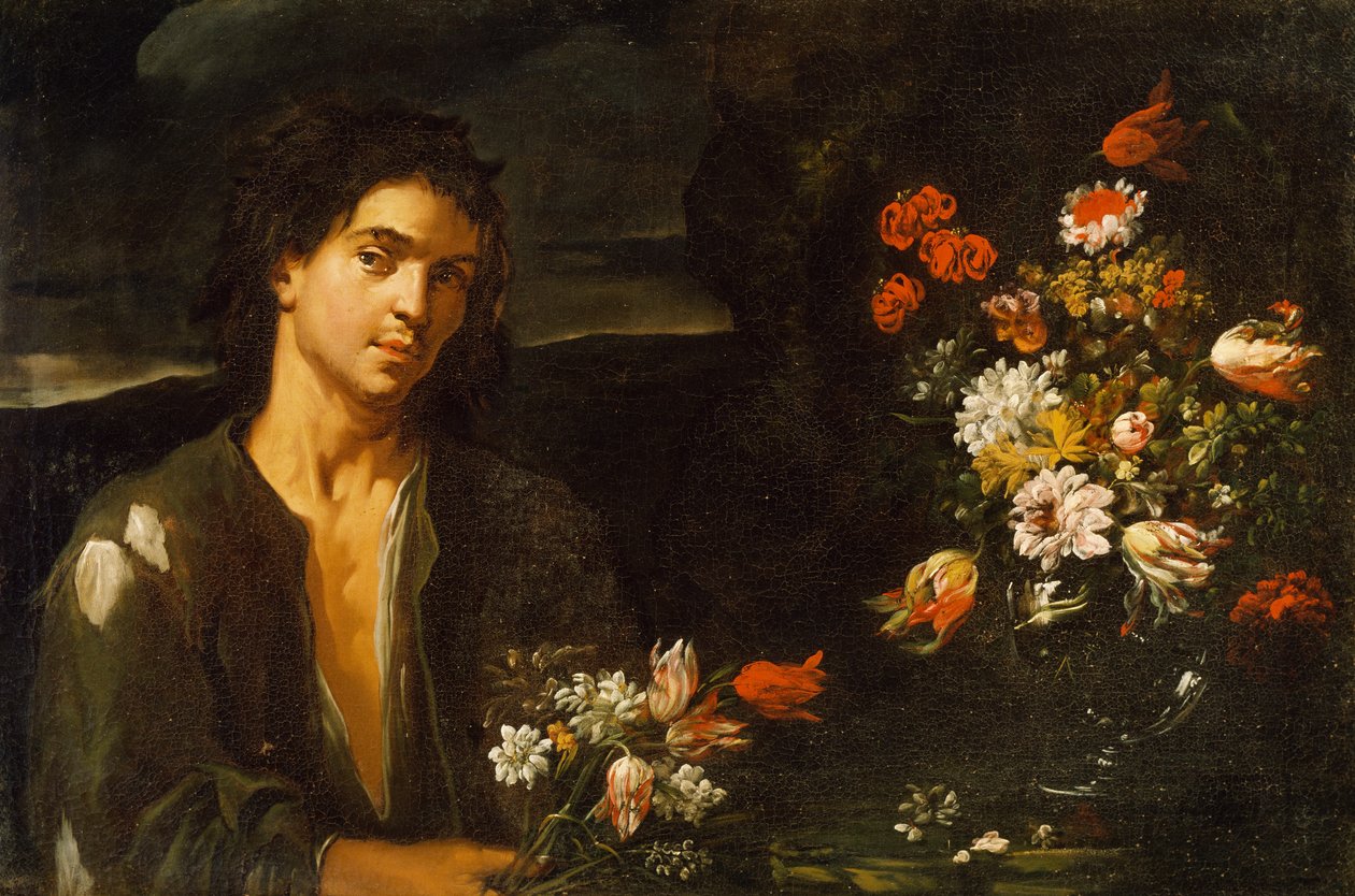 自画像，保罗·安东尼奥·巴比耶里（Paolo Antonio Barbieri，1603-1649） 作者 保罗·安东尼奥·巴比耶里