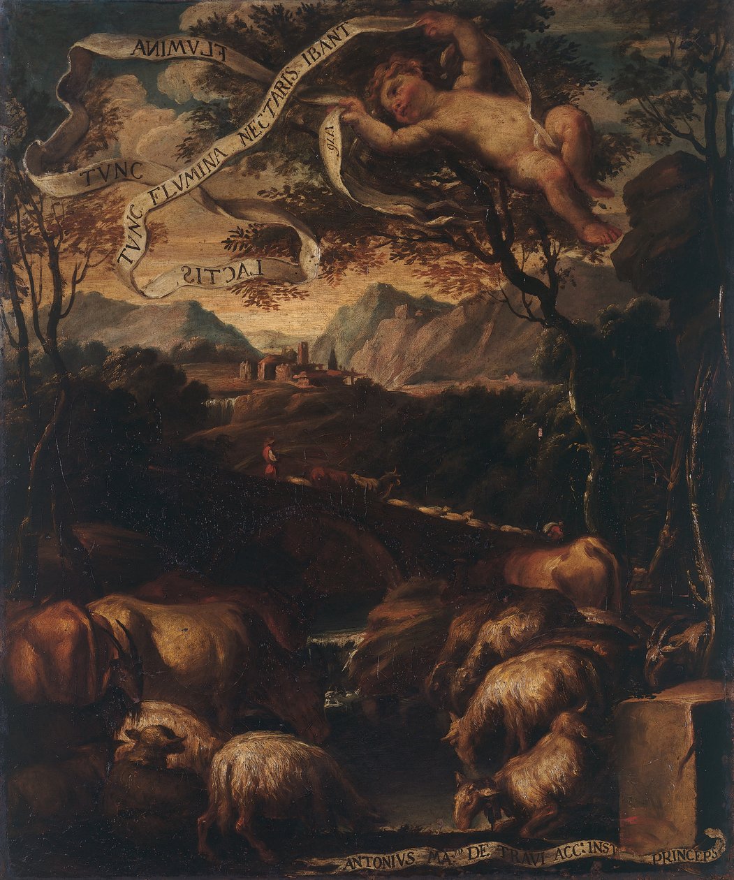 黄金时代，Paolo Gerolamo Brusco (1742-1820) 作画，意大利 作者 保罗·吉罗拉莫·布鲁斯科