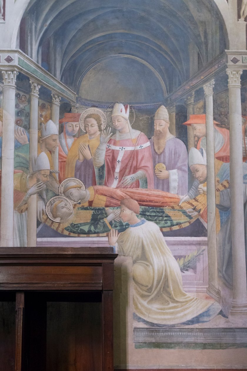 假定礼拜堂壁画 作者 Paolo & Giusto Andrea di (c.1400-50) 乌切洛
