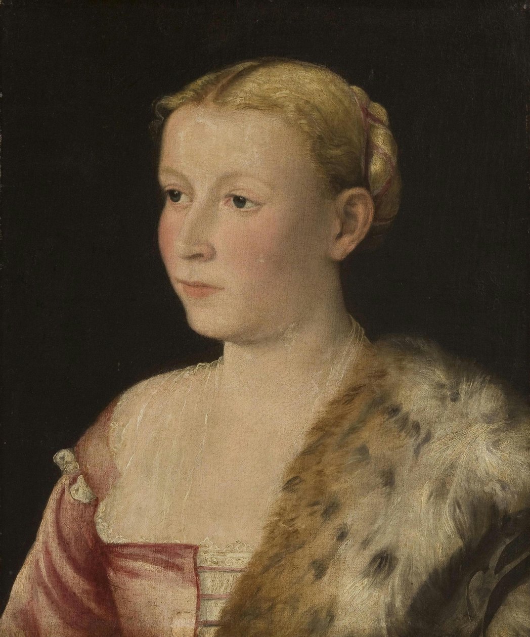 活跃于威尼斯，意大利 - 一位女士的肖像，约 1550 年，Cat.226 作者 保罗·韦罗内塞