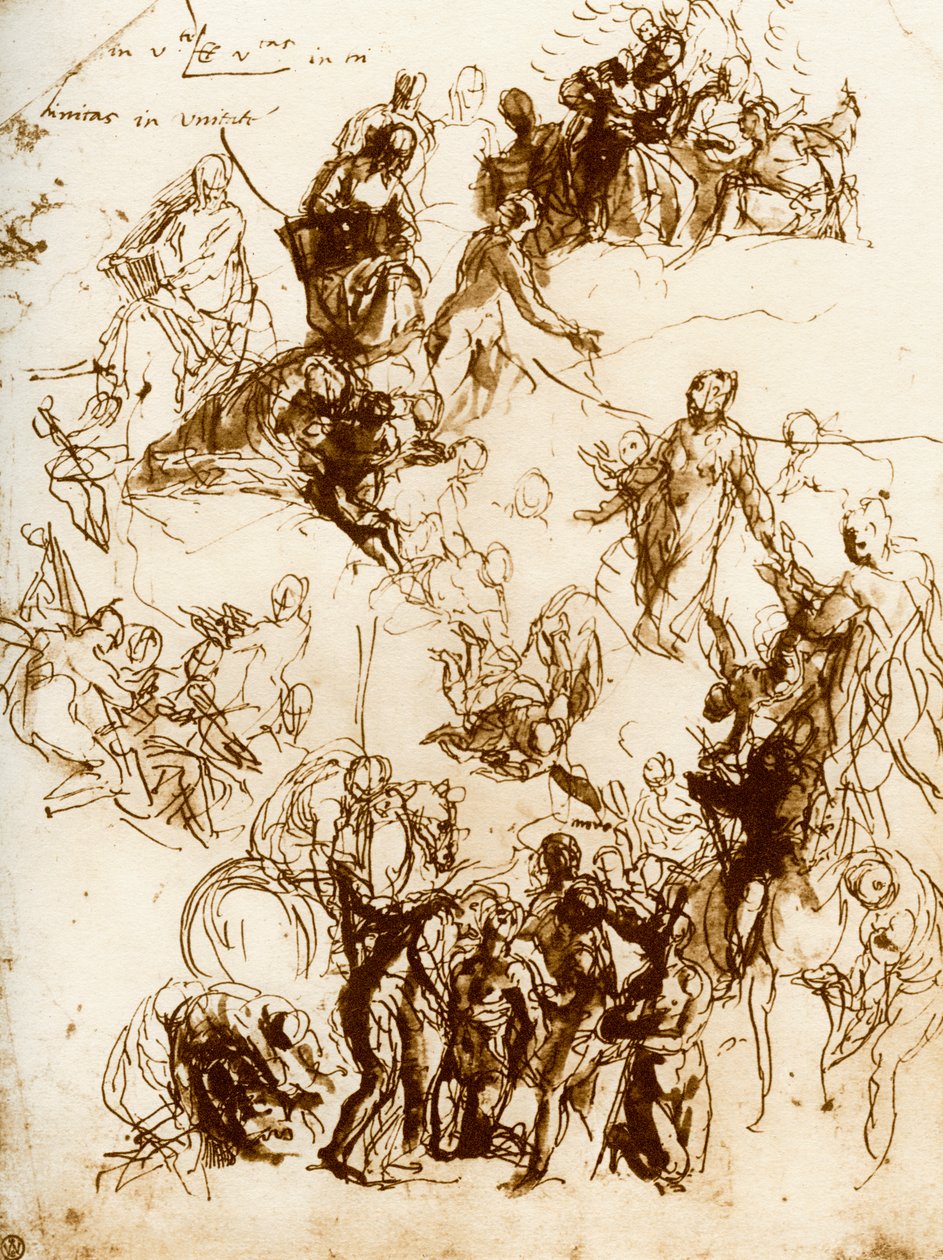 为圣乔治the难而画，1913年。 作者 保罗·韦罗内塞