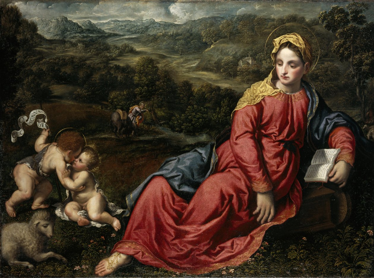 意大利语： Riposo sulla via del ritorno dall